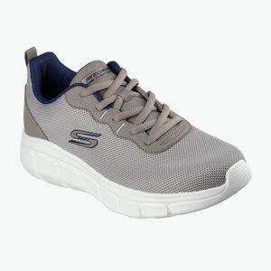 Férfi Skechers Bobs Sport B Flex Icy Edge taupe cipő (Bobs Sport B Flex Icy Edge 118109 TPE) kép