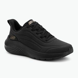 Női Skechers Bobs Squad Waves Just Wading fekete cipő (Bobs Squad Waves Just Wading 117485) kép
