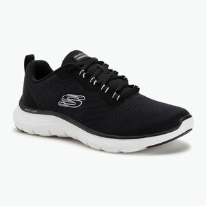 Női SKECHERS Flex Appeal 5.0 New Path fekete/fehér cipő (Flex Appeal 5.0 New Path 150201 BKW) kép