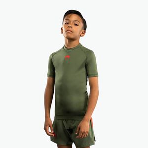 Gyermek edzőpóló Venum Contender Rashguards Jr khaki (Contender Rashguards Jr VENUM-05610-015) kép