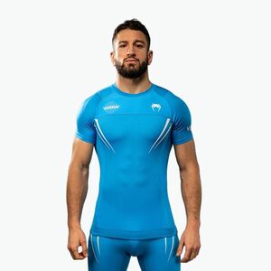 Férfi edzőpóló Venum X WOW FC Rashguards pacifikus kék (FC Rashguards VENUM-05921-004) kép