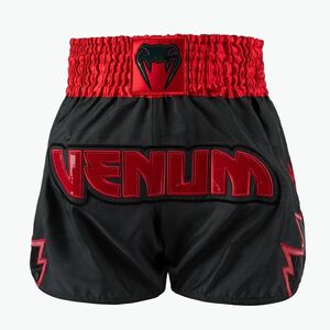 Férfi edzőshort Venum Inferno Muay Thai szénszürke/piros (Inferno Muay Thai VENUM-05354-618) kép