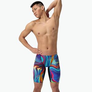 Férfi Speedo Fastskin LZR Pure Valor 2.0 úszónadrág, molten black/molten blur (Fastskin LZR Pure Valor 2.0 Jammer 8-1586119137) kép