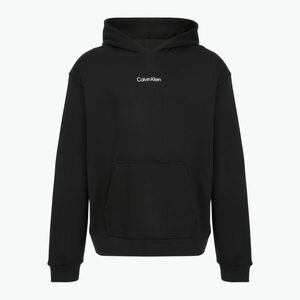 Férfi Calvin Klein Lifestyle pulóver kapucnis pulóver fekete (Lifestyle Pullover Hoodie LVGMF5W302UB1) kép