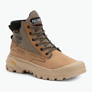 Férfi Palladium Pallarider SC WP+ szürkészöld/barna csizma (Pallarider SC WP+ 09541-287) kép