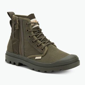 Palladium Pampa Detroit Zip cipő olive night (Pampa Detroit Zip 79500-325) kép
