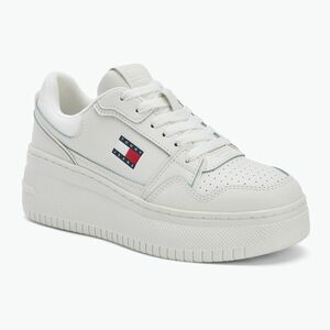 Tommy Jeans Retro Basket Flatform ekrü női cipő (Retro Basket Flatform EN0EN02860YBL) kép