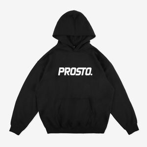 Férfi pulóver PROSTO Biolog Hoodie fekete (Biolog Hoodie KL252MSWE2013L) kép