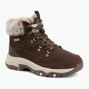 Női Skechers Trego Snow Worries cipő csokoládé (Trego Snow Worries 167882 CHOC) kép