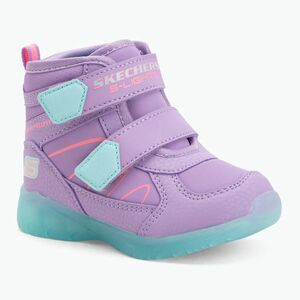 Gyerekcipők SKECHERS Illumi-Brights Polar Steppers levendula/többszínű (Illumi-Brights Polar Steppers 319310N LVMT) kép