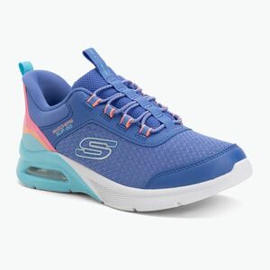 Gyerekcipők SKECHERS Microspec Max Color Trifecta kék/többszínű (Microspec Max Color Trifecta 303594L BLMT) kép
