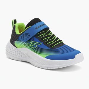 Skechers Microspec Advance gyerekcipő kék/lime (Microspec Advance 403926L BLLM) kép