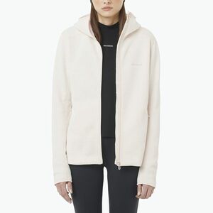 Női Salomon Outline Warm Fleece kapucnis pulóver suttogó fehér (Outline Warm Fleece Hoodie LC2606400) kép
