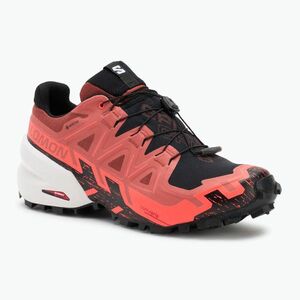Férfi Salomon Spikecross 6 GTX futócipő marhabőr/fekete/neon láng (Spikecross 6 GTX L47270700) kép