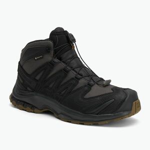 Férfi Salomon XA Tracker GTX túracipő fekete/aszfalt/kóbor barna (XA Tracker GTX L47822600) kép
