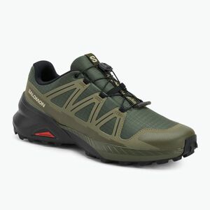 Férfi futócipő Salomon Speedcross Peak olive night/mély zuzmózöld/fekete (Speedcross Peak L47948700) kép