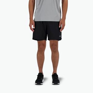 Férfi New Balance AC Seamless 7" fekete rövidnadrág (AC Seamless 7" MS41288BK) kép