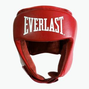 Bokszsisak Everlast amatőr versenyzői fejfedő piros (Amateur Competition Headgear EV3030RED) kép
