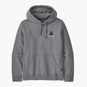Férfi Patagonia Chouinard Crest Uprisal Hoody gravel heather melegítőfelső (Chouinard Crest Uprisal Hoody 39700) kép