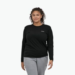 Női Patagonia P-6 Logo felelősségteljes póló fekete (P-6 Logo Responsibili-Tee 37603) kép