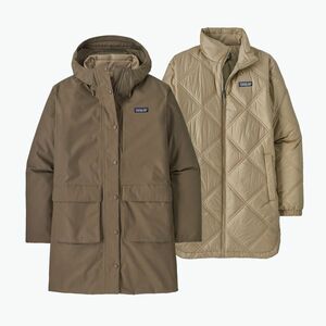 Női Patagonia Pine Bank 3 az 1-ben parka marlow barna kabát (Pine Bank 3-in-1 Parka 21025) kép