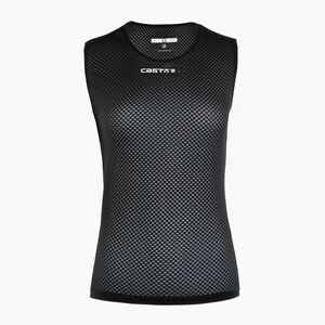 Női kerékpáros pulóver Castelli Pro Mesh ujjatlan fekete (Pro Mesh Sleeveless 4524075_010) kép