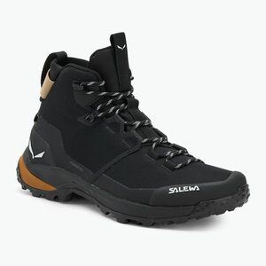 Salewa férfi túrabakancs Puez 2 Mid Ptx fekete/fekete (Puez 2 Mid Ptx 00-0000061471) kép
