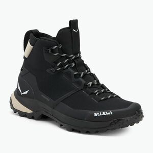 Női túrabakancs Salewa Puez 2 Mid Ptx fekete/fekete (Puez 2 Mid Ptx 00-0000061472) kép