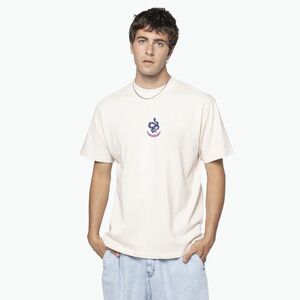 Férfi Kaotiko M / C Wild Power Organic Cotton Organic Cotton elefántcsont póló (M/C Wild Power Organic Cotton AO082-01S-G002) kép