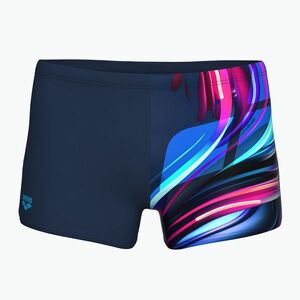 Férfi arena Bloom úszó boxer rövidnadrág multi navy/navy (Bloom Swim Short 010279/770) kép