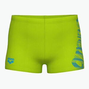 Arena Graphic Swim Short artic lime gyermek úszó boxeralsó (Graphic Swim Short 010409/800) kép