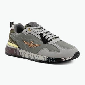 Férfi cipő Aeronautica Militare 252SC0276UCT03380 multicolor grey/green (252SC0276UCT03380) kép