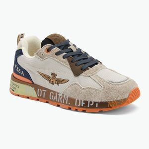 Férfi cipők Aeronautica Militare 252SC0276UCT03546 multicolor beige/navy blue (252SC0276UCT03546) kép