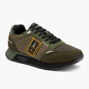 Férfi cipők Aeronautica Militare 252SC0292UCT03331 dark green (252SC0292UCT03331) kép