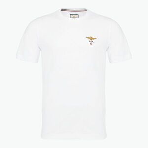 Férfi póló Aeronautica Militare 252TS1580UJ00372 Basic Crewneck törtfehér (Basic Crewneck 252TS1580UJ00372) kép