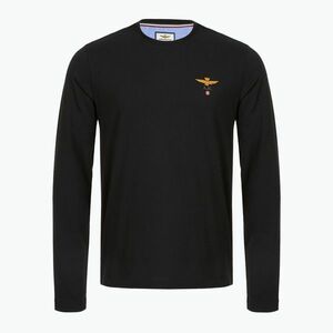 Férfi hosszú ujjú póló Aeronautica Militare 252TS2390UJ00372 jet black (252TS2390UJ00372) kép