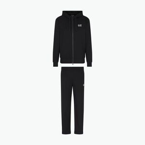 Férfi EA7 Emporio Armani Train Core Id T-Suit Hoodie Fz fekete (Train Core Id T-Suit Hoodie Fz 8NPV62-PJVRZ-UC001) kép