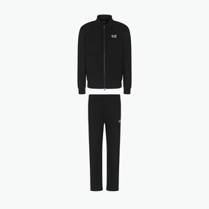 Férfi EA7 Emporio Armani Train Core Identity tréningruha FZ fekete (Train Core Identity Tracksuit FZ 8NPV61-PJVRZ-1200) kép