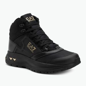 EA7 Emporio Armani Ice Altura cipő teljes fekete/arany színben (Ice Altura 7X000340-AF18615-MC139) kép
