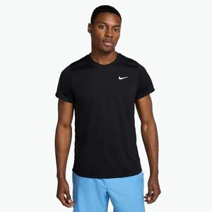 Férfi teniszpóló Nike Court Dri-Fit Victory fekete/fehér (Court Dri-Fit Victory FZ6921) kép
