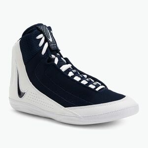 Nike Inflict 4 fehér/tengerészkék birkózócipő (Inflict 4 HM9674-101) kép