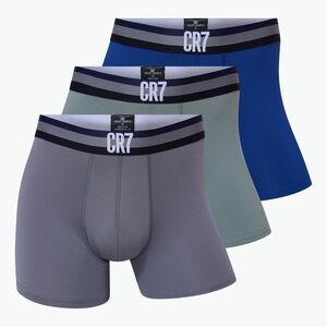 Férfi CR7 Basic Trunk boxeralsó 3 pár több színben (Basic Trunk 8199-49) kép