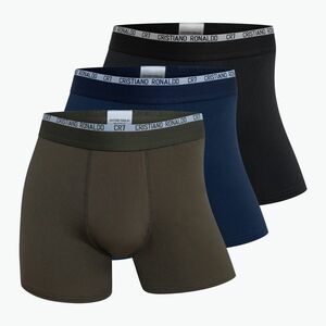 Férfi CR7 Basic Trunk boxeralsó 3 pár több színben (Basic Trunk 8199-49) kép