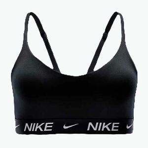Nike Dri-Fit Indy Light Support edzőmelltartó fekete/fekete/fehér (Dri-Fit Indy Light Support FD1062-011) kép