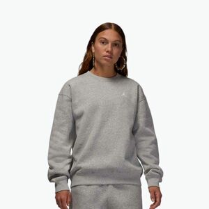 Női Nike Jordan Brooklyn Fleece sötétszürke szürke/fehér melegítőfelső (Jordan Brooklyn Fleece FV7074) kép