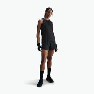 Női edzőpóló Nike One Classic Dri-Fit Tank Top fekete/fehér (One Classic Dri-Fit Tank Top IB9385-010) kép