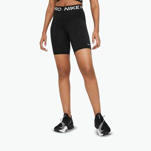 Női edzőnadrág Nike Pro 365 8" fekete/fehér (Pro 365 CZ9840-010) kép