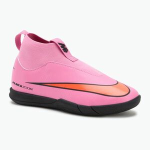 Gyermek futballcipő Nike Mercurial Superfly 10 Academy IC magic flamingo/fekete/teljes bíbor (Mercurial Superfly 10 Academy IC FQ8312-600) kép