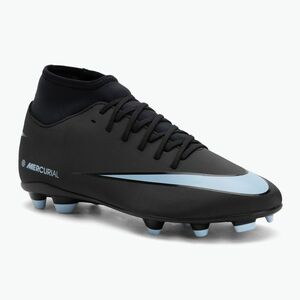 Férfi futballcipő Nike Mercurial Superfly 10 Club FG/MG fekete/jégkék (Mercurial Superfly 10 Club FG/MG FQ8314-001) kép