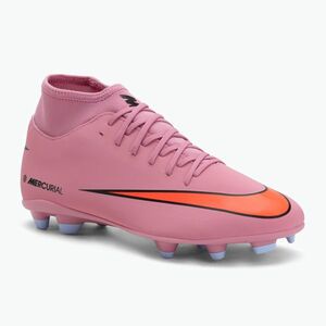 Férfi futballcipő Nike Mercurial Superfly 10 Club FG/MG magic flamingo/fekete/total crimson (Mercurial Superfly 10 Club FG/MG FQ8314-600) kép